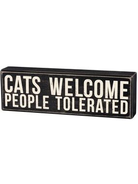Funny CAT LOVE DECOR gift idea for kitten owners kitty wooden wood wall art